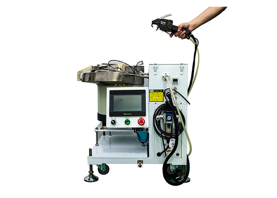 Beli SWT25080H Auto Bundle Zip Tie Machine Kecepatan 0,7S Untuk Jaring Kamuflase 2mm Dia online manufacture