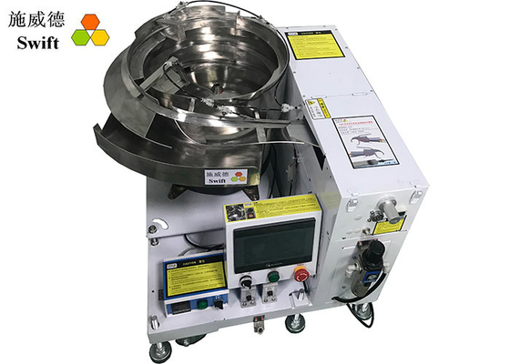 Beli SWT25100F Mesin Pengikat Kabel Otomatis Tetap Untuk Bundling Tabung Lembut 16mm online manufacture