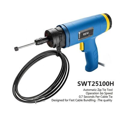 Beli Model SWT25100H Otomatis Zip Tie Tool Operasi Kecepatan 0,7 Detik Per Kabel Tie Dirancang untuk Tugas Bundling Kabel Cepat online manufacture