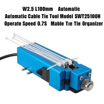 Beli Pengikat Kabel W2.5 L100mm Alat Pengikat Kabel Otomatis Model SWT25100H Kecepatan Operasi 0.7S Penata Pengikat Kabel Cepat Profesional online manufacture