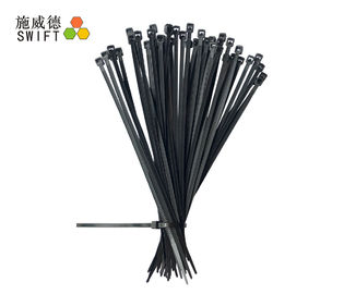 Beli Bahan Massal Ikatan Kabel PA66 120mm Panjang Plastik / Nylon Ties UV Umur Panjang online manufacture