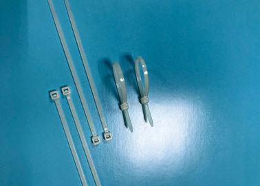 Beli PA66 Nylon Cable Ties W2.5 * H100mm * T1.1mm Umur Panjang Untuk Bundling online manufacture