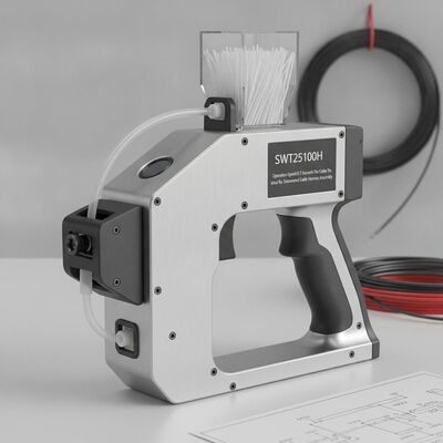 Beli SWT25100H Otomatis Zip Tie Tool Operasi Kecepatan 0,7 Detik Per Kabel Tie Ideal untuk perakitan kabel yang efisien online manufacture