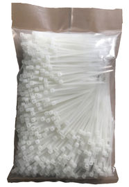Beli Disesuaikan Bahan Nilon Zip Ties / 80mm Panjang Ties Plastik Mudah Terbakar UL94V2 online manufacture