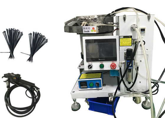 Beli Vibration Feeding Automatic 1000W Nylon Cable Tie Machine online manufacture