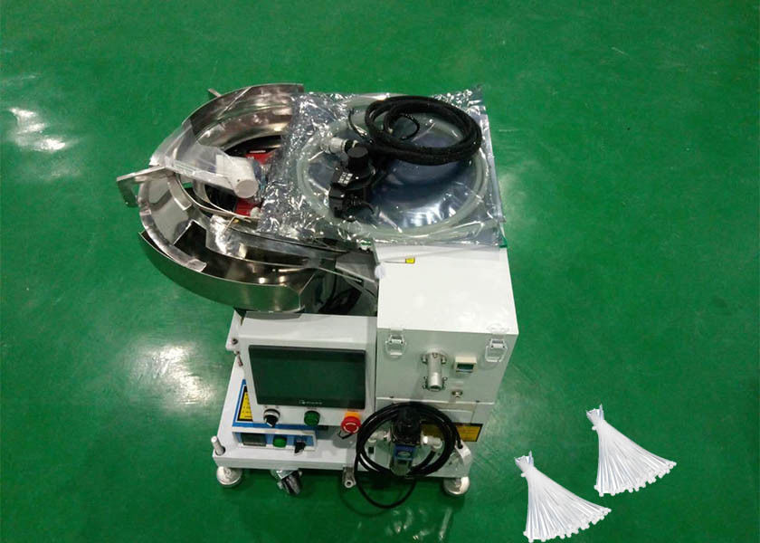 Sistem Dasi Kabel Otomatis SWT25120H AC 220 V 120mm Panjang Untuk Ikatan Plastik Longgar