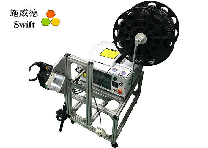 Tipe tetap 1200pcs / H 1KW Mesin Pengikat Kabel Otomatis