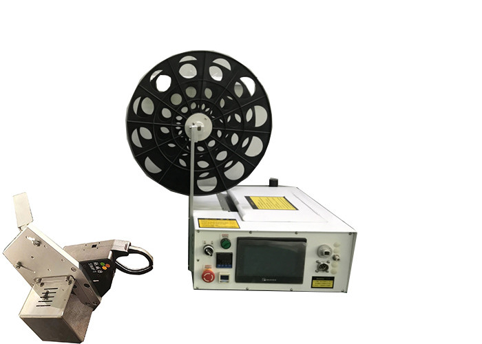 1.1S Layar Sentuh Eletric Nylon Cable Tie Machine Untuk Ujung Pemotongan Halus
