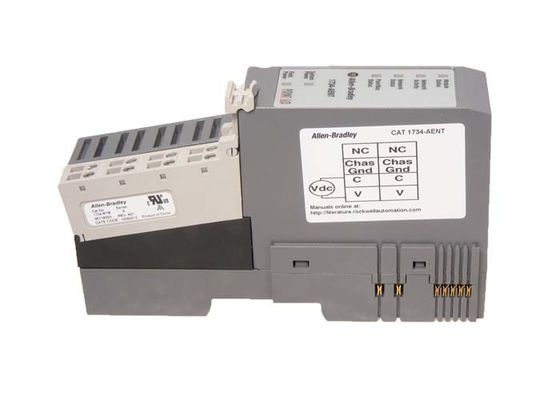 1734-AENT Common Terminal Module POINT I/O 8 Gaya Terbuka DIN Terpasang