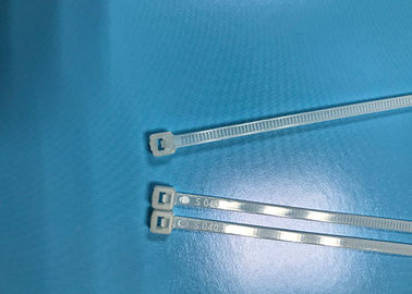 Ikatan Kabel Massal Mengunci Diri Tidak Ada Dapat Digunakan Kembali Ikatan 3 Inch 80mm Warna Alami UL94V-2