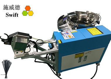 80mm Panjang Nylon Cable Tie Machine Instalasi Tool Gun Berbeda Colokan AC 220V